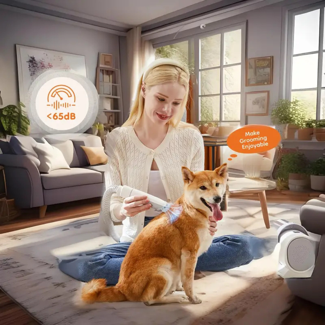 Pawsitive Paradise™️ - Ultimate Pet Grooming & Vacuum Kit