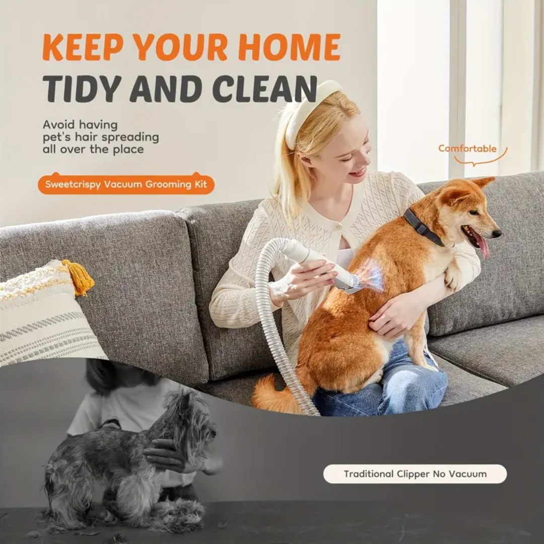 Pawsitive Paradise™️ - Ultimate Pet Grooming & Vacuum Kit