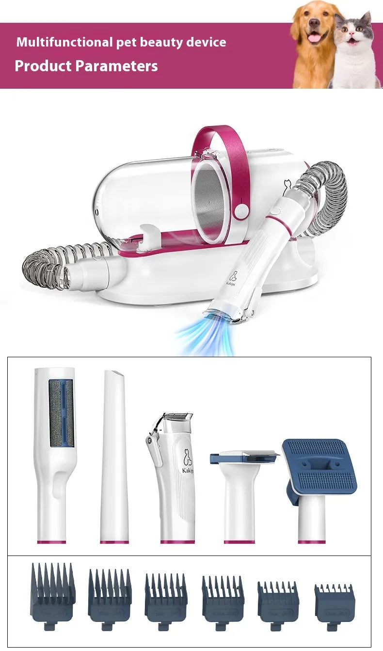 Pawsitive Paradise™️ - Ultimate Pet Grooming & Vacuum Kit