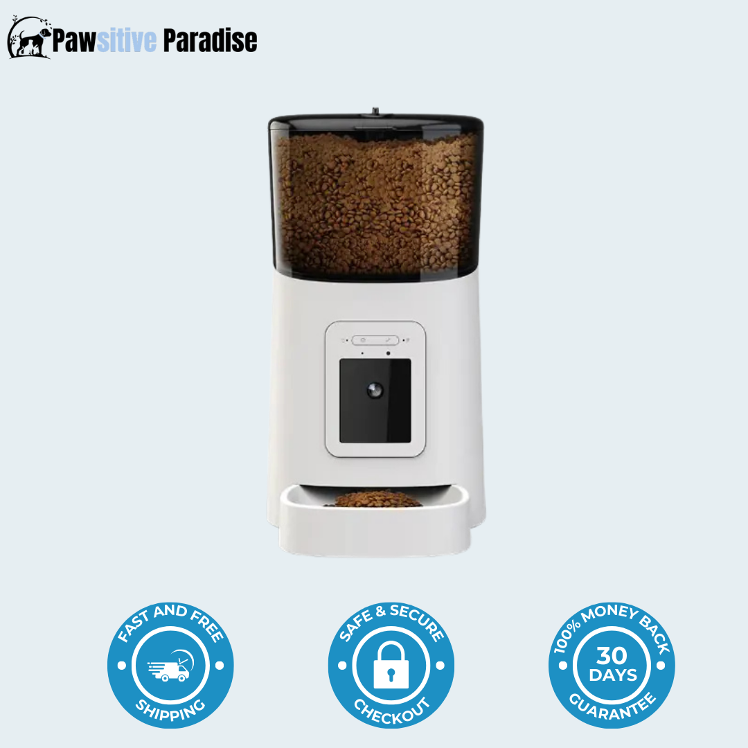 Pawsitive Paradise™️ - Automatic Pet Feeder With Camera