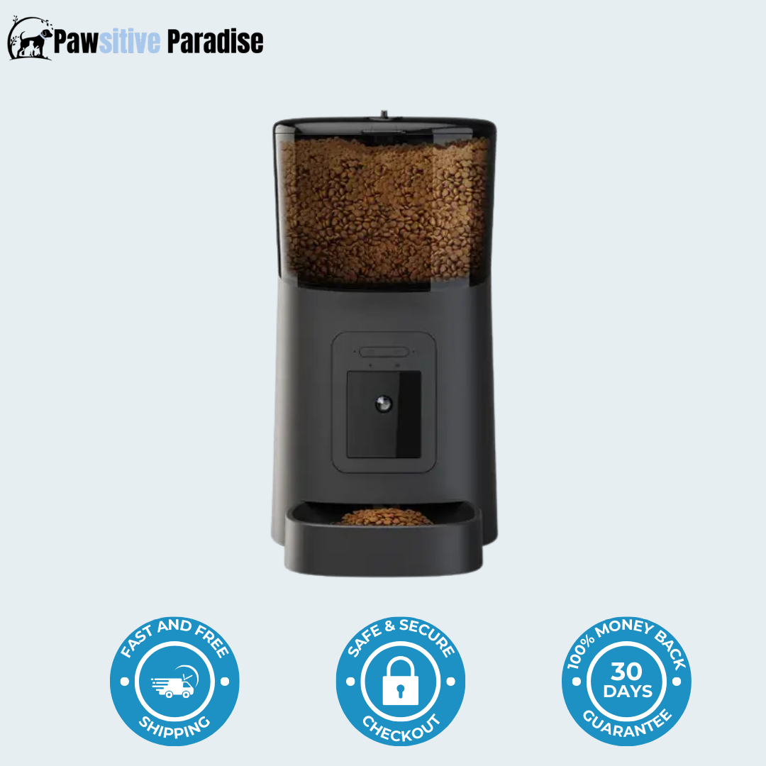 Pawsitive Paradise™️ - Automatic Pet Feeder With Camera