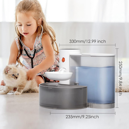 Pawsitive Paradise™️ - Pet Water Fountain with Smart Alerts