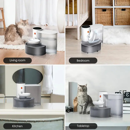 Pawsitive Paradise™️ - Pet Water Fountain with Smart Alerts